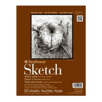 스트라스모아 S4 스케치 스프링 스케치북 23x30cm 100매 (GI455003)