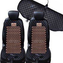 명품 베르디 열선시트 12V 전용 겨울 온열 자동차 시트커버 차박 캠핑용품, 1장, 베르디열선12V앞