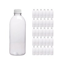 더치커피 공병 단단한 페트병 1L 화이트캡 1박스, 180개