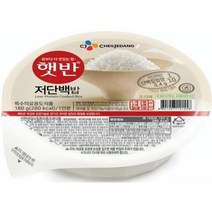 CJ 햇반 즉석밥 저단백밥 180g, 6개