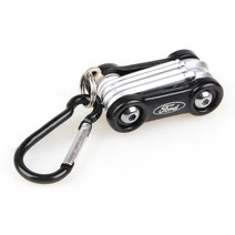 셀프 가구조립 접이식 미니 육각렌치 세트 셀프교체 비상용 바이시클 공구 공구함 간편 육각렌치일체형