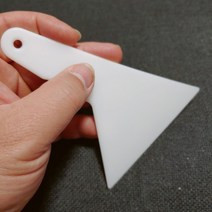 건축도장기능사 플라스틱헤라 100mm 스크래퍼 삼각형 헤라 퍼티작업 시트지부착공구 다용도 사용가능, 상세페이지 참조
