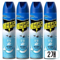 에프킬라 에어로졸 무향 600ml x 4개 x 2set, 2개