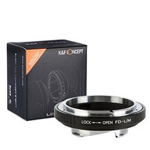 [정규 대리점]K&F 캐논 FD 렌즈-LM 라이카 M 마운트 어댑터 렌즈 크로스 첨부 fd-lm (KFLM)