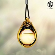 TL 톨른 차량용 룸미러 방향제 골드 Ver2, 블랙체리 10ml, 1개