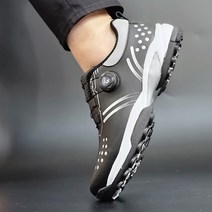 아놀드파마 남성 가죽 쿠션 다이얼 골프화 스파이크리스 운동화