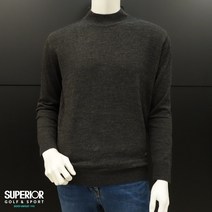 슈페리어 2001 구로점 최경주 골프 남성 겨울 네가지 컬러 !!! 겨울철 필수 아이템 무지 단색 스웨터 반폴라 니트 티셔츠 C0A2302 매니져김희선