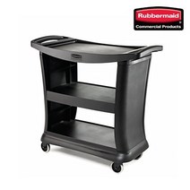 러버메이드 업소용 고급형 서비스카트 기본형 저소음 호텔 레스토랑 리조트 식당 서빙카트 업소용, 1개