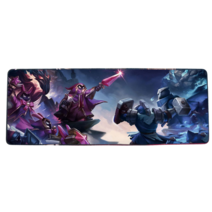 롤 LOL 디자인 마우스 패드 79종 시리즈 리그 오브 레전드 장패드 3mm 두께, 800x300mm + 3mm개, 슈트 라인