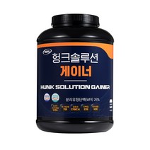 헝크솔루션게이너 살찌는 체중증가 탄수화물 헬스보충제, 1병, 3.2kg