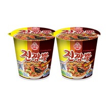 오뚜기 진짬뽕 작은컵, 75g, 2개