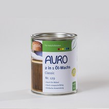 아우로 129 투인원 오일왁스 750ml 가구 및 마루용