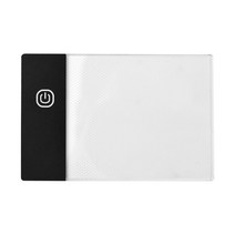전자패드 드로잉 액티브 영역 카피 보드 미니 소형 라이트 패드 9.9x8.5cm LED 박스 태블릿 디자인 스케치용 플립 북 용지 300 매