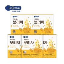 베베쿡 처음 먹는 보리차 5박스, 처음먹는 보리차(티백) 5박스