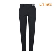 리트머스 리트머스 남성 옆밴딩 9부 테이퍼드핏 슬랙스_LK4PU916