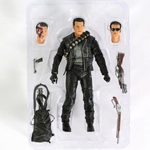 NECA T800 터미네이터 배틀 데미지 Arnold Schwarzenegger 7 액션 피규어 컬렉션, 노 박스