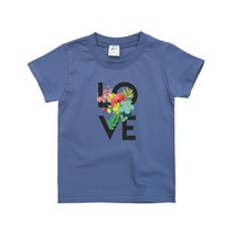 쥬스토리 가족티 반팔 플라워러브