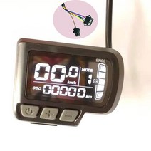 속도계 전기 자전거 키트용 FOCAN LCD 디스플레이 스쿠터 24V 36V 48V S861 S850 S865 EN06 S866 SW900, 6.FCEN06 with USB