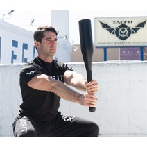 TACFIT 택핏 전용 클럽벨 10/15/20 파운드, 검은색 15파운드