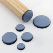 원형 의자 소음방지 테프론 패드 가구발캡, 19mm
