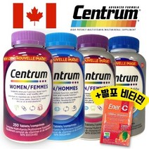 캐나다 센트룸 종합비타민 대용량 250정   발포종합비타민 C, 센트룸 남성용 50세 이상 250정