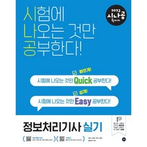 2023 시나공 퀵이지 정보처리기사 실기