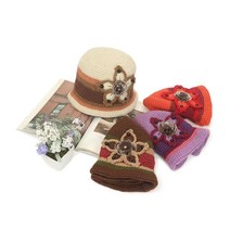 JJNINE GB73 비즈벙거지모자 중년여성모자 니트모자 겨울모자 버킷햇 미시모자 할머니모자 엄마모자 선물 효도모자 40대 50대