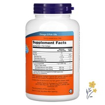 NOW Foods 나우푸드 울트라 오메가3 1000mg 180 피쉬 소프트젤, 1개, 180소프트젤, 180정