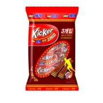 크라운 키커 초코바 3p, 51g, 6개