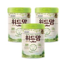 위드맘 리뉴얼 2단계 3캔 황금변 유산균 파스퇴르 아기분유, 1세트