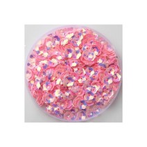 1200 개/몫 흰 색 5mm 3D 매 화 꽃 PVC 유행하는 스팽글백 봉 제 만드는 법/꾸밈 Findings 여성 의류 문방구 액세서리, JG Pink