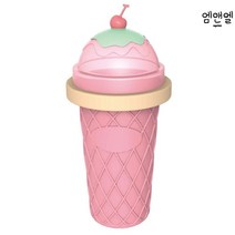 슬러쉬 메이커 슬러시 쉐이크 쉐이커 컵 보틀, 핑크