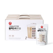 서울우유 고칼슘 무가당 블랙9곡 두유 190mlX40팩, 190ml, 40팩