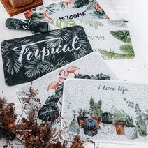 PGM1*^몰베란다코일매트 소독용 현관 테라스 발매트 업소용 데크 웰컴^*1췤pgm, *^^옵션*^3.플라밍고포레스트