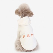 에이후디 애견 옷 아이보리 강아지귀여운옷 강아지데일리룩 비글 애완견 말티푸 시추, M