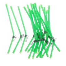 20개 안티 피더 원장 붐 포함(어두움), 20x그린 15cm, 15cm, 플라스틱