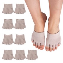 국내생산 남녀공용 발가락 오픈 이너 삭스/발가락양말/토우컷 _10켤레 (땀흡수 무좀 습진예방)
