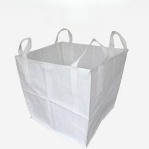 1톤 마대 톤백 방수 슬러지 산업용 폐기물 낙엽 포대 모래 대형 자루, H.02타입1mx1mx1m