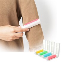 초간편 휴대용 먼지제거기 (5개입) 롤클리너 반영구적 세척 일상 강아지 고양이 털제거, 색상랜덤(5개)