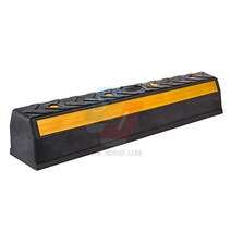 [세인안전기술] 대형 LDPE 주차블럭(L1000*W200*H180mm)-11.5kg 노랑/검정, 검정