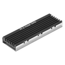 열교환기 판형열교환기 m.2 2280 nvme ssd 라디에이터 방열판 냉각 패드 m2, m2 방열판 블랙