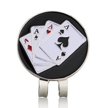 골프 용품 골프 공 마크 1 개 마그네틱 합금 바이저 모자 캡 클립 탈착식 금속 23 종류 마커, 03 C