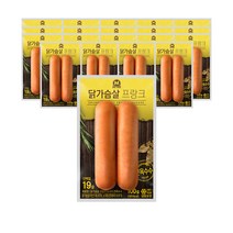 미트리 닭가슴살 프랑크 소세지 콘옥수수 100g, 닭가슴살 프랑크 소세지 콘옥수수 100g 20팩, 20개