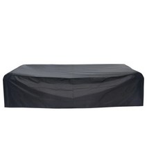 야외그네 라탄 원목 가든 체어 의자 벤치 그네의자 정원인테리어 옥스포드 파티오 가든 야외 커버 방수 비, 02 Black_01 170x97x71cm