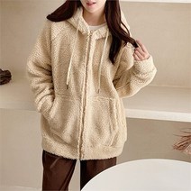 셀러허브 패션 여자 덤블 외투 FW 후디 집업