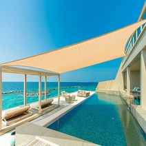 매쉬 썬쉐이드 삼각 사각 차광막 옥상 정원 펜션 수영장 천막 그늘막 가림막, 매쉬썬쉐이드_사각베이지 3x3