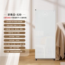 의류관리기 옷드라이 스팀 다림질 완전 자동 의류 관리 기계 대용량 가정용 건조기 소독 주름 제거, 2. 320 화이트 스팀 모델