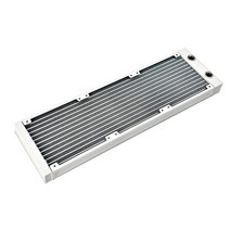 Syscooling-물 냉각용 백색 라디에이터 120/240/360mm 알루미늄 수냉 27mm 두께 G1/4 스레드, 360mm
