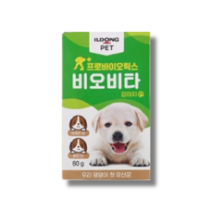 비오비타 프로바이오틱스 강아지 유산균 60g, 2.60g2통