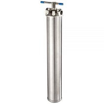 Pentair Pentek ST-1 필터 하우징 25.4cm(10인치) 스테인리스 스틸 필터 하우징 1.9cm(3/4인치) NPT, 20
